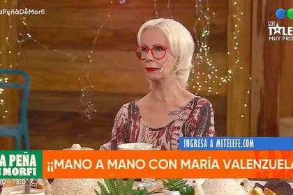 María Valenzuela le contó a Georgina Barbarossa que por una mala inversión perdió todo su dinero