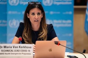 Maria van Kerkhove, jefa técnica de la Organización Mundial de la Salud