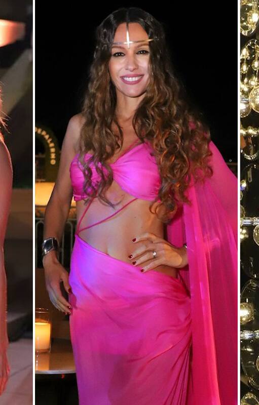 María Vázquez, Carolina "Pampita" Ardohain y Sofía Zámolo, en el Hipódromo de Palermo