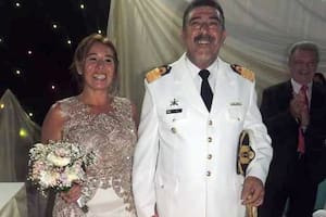 María Victoria Caillava y su esposo, Carlos Guido Pérez