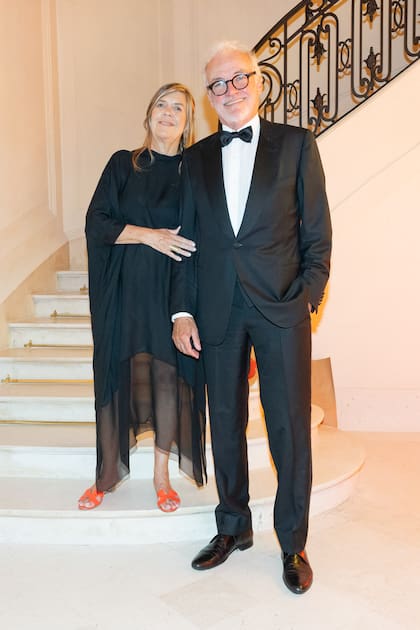 María Victoria de las Carreras y Fernando Mihanovich, fundador de Bahía de los Moros.