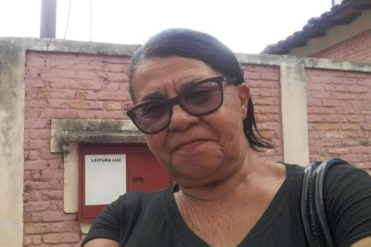 María Vilma Soares vino a visitar a sus nietos que viven en la Patagonia y espera volver con su marido enfermo a San Pablo