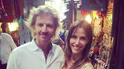 La pareja y un antiguo viaje por Israel