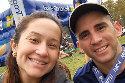 María y Nahuel en una imagen de archivo