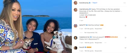 Mariah Carey fue su primera pareja y tienen juntos a dos mellizos