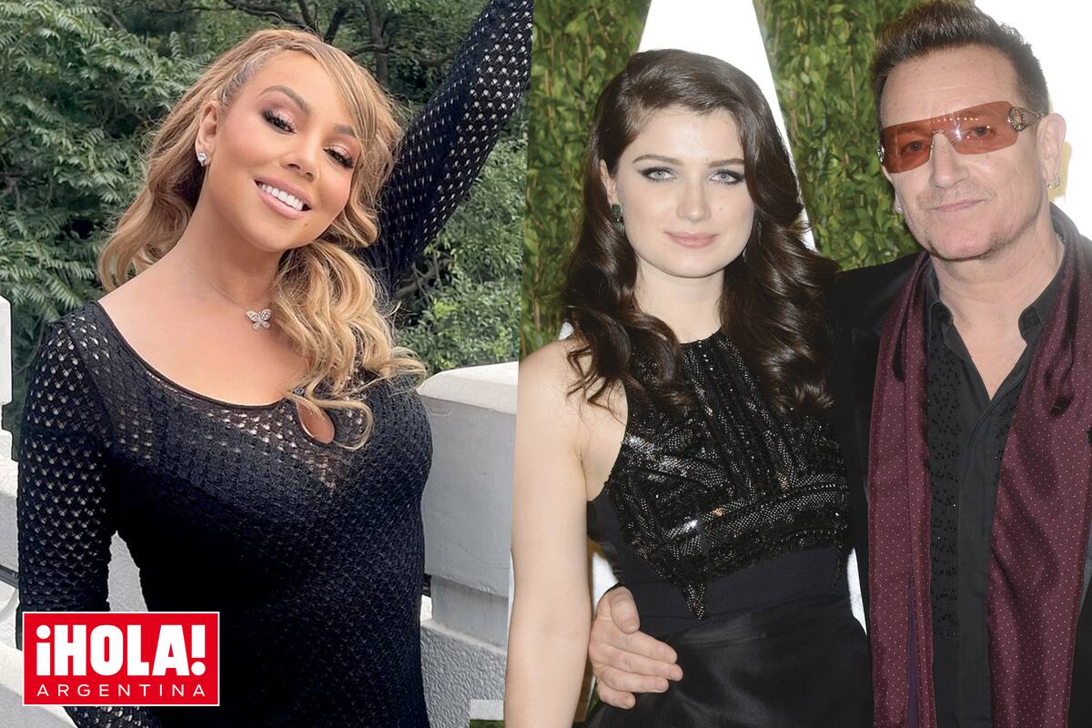 Mariah Carey y Eve Hewson, la hija del líder de U2, viven momentos de plenitud y felicidad.