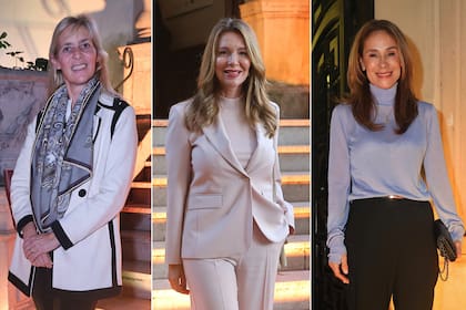 Mariana Bulgheroni, Nunzia Locatelli y Liliana Mengoni