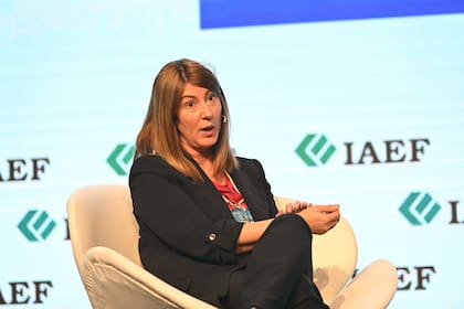 Mariana Camino, CEO de la consultora Abeceb, en el 42° Congreso Anual del Instituto Argentino de Ejecutivos de Finanzas (IAEF)