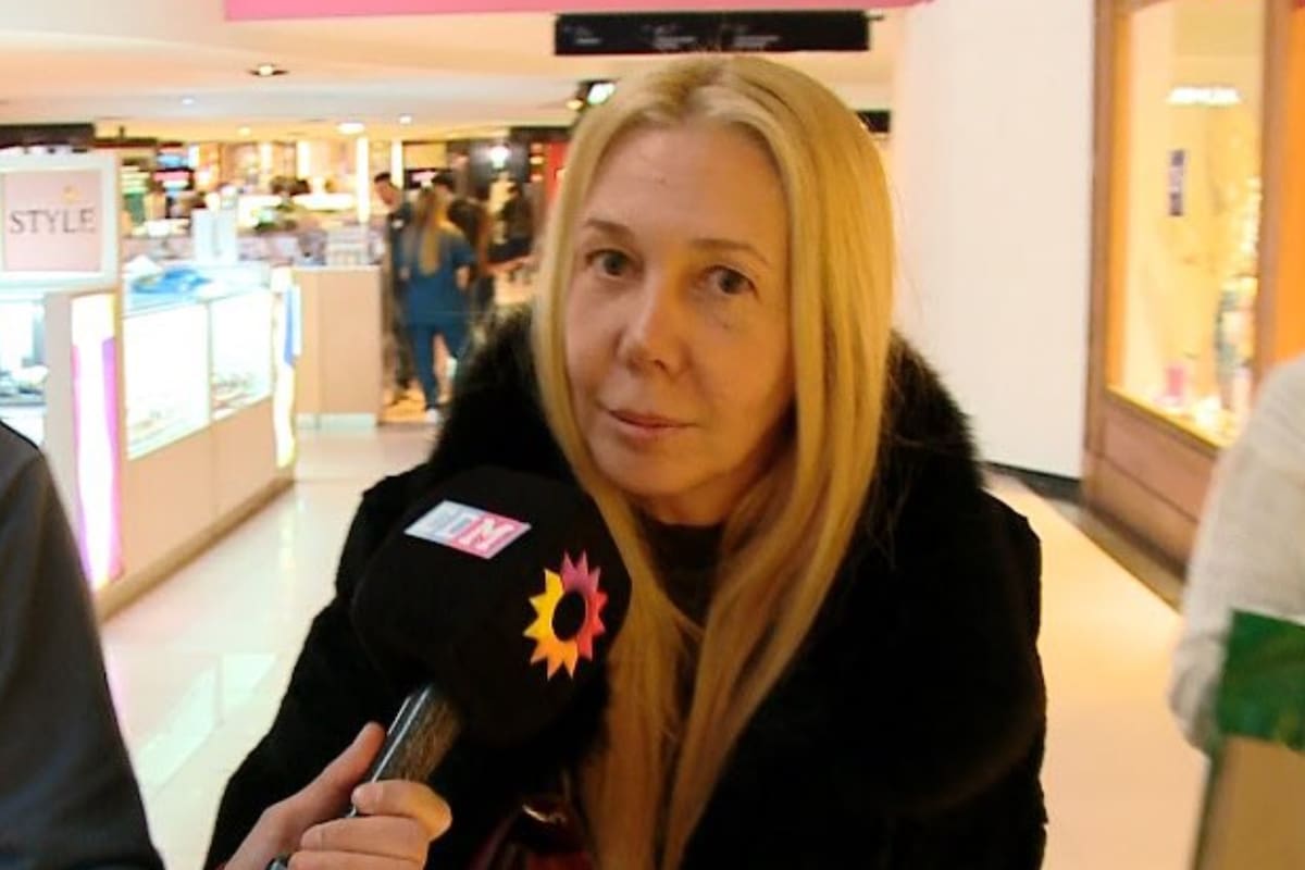 Mariana Nannis regresó al país por unas pocas horas, para resolver algunas cuestiones legales