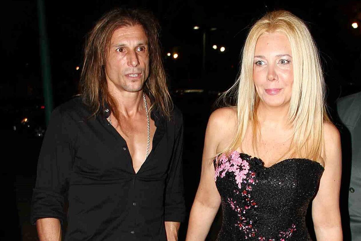 Mariana Nannis y Claudio Paul Caniggia se casaron 1988