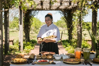 Mariana Villalba está a cargo de la gastronomía en Rincón del Socorro.