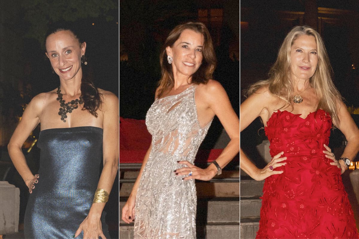 Mariana Villanueva, Inés Etchebarne Mihanovich y Ana Rusconi