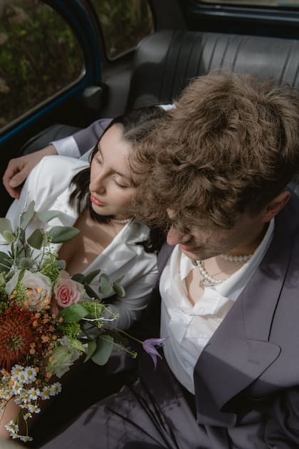 Mariana y Giel se casaron en Bélgica
