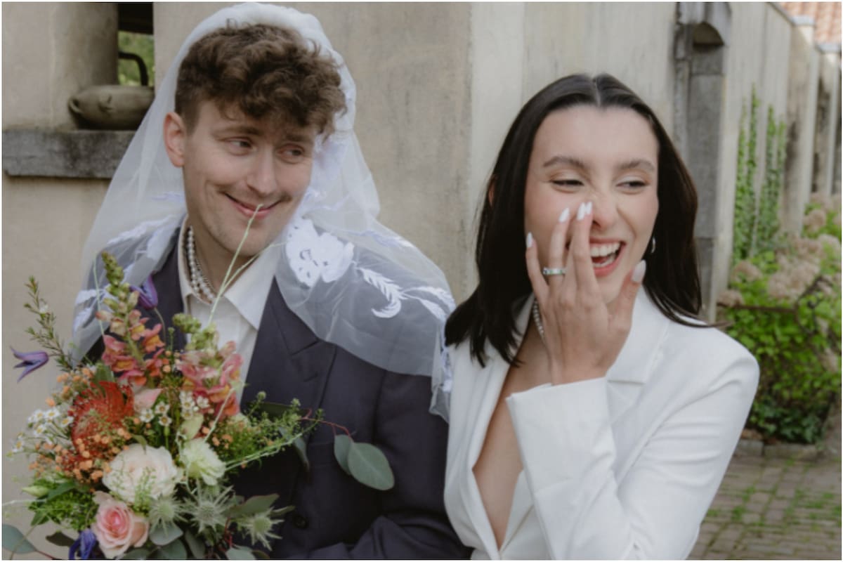 Mariana y Giel se conocieron en plena pandemia por una aplicación de citas