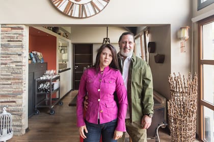 Mariana y Pablo dirigen Quiven, que está ubicado sobre la Av. Bustillo.
