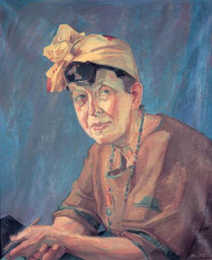 Marianne Werefkin Retratada por Willy Fries en 1921