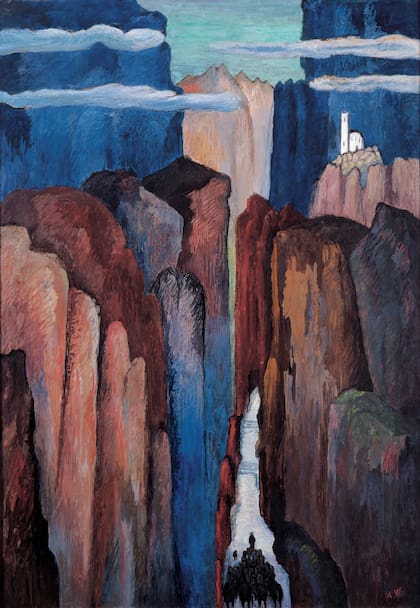 Marianne Werefkin, Via Aeterna, 1929