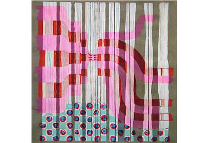 Pintura de Mariano Ferrante expuesta en "Secretos compartidos", que exhibe 160 obras de más de cincuenta artistas contemporáneos
