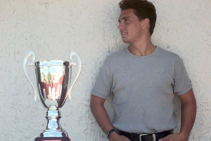 La carrera de Mariano Puerta: récord de 128 triunfos y 118 derrotas, y tres trofeos de la ATP: Palermo (1998), Bogotá (2000) y Casablanca (2005).