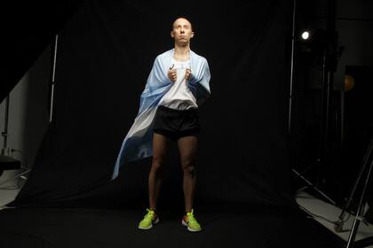 Mariano Mastromarino participó de la maratón en el Mundial 2017 y no pudo completar la carrera