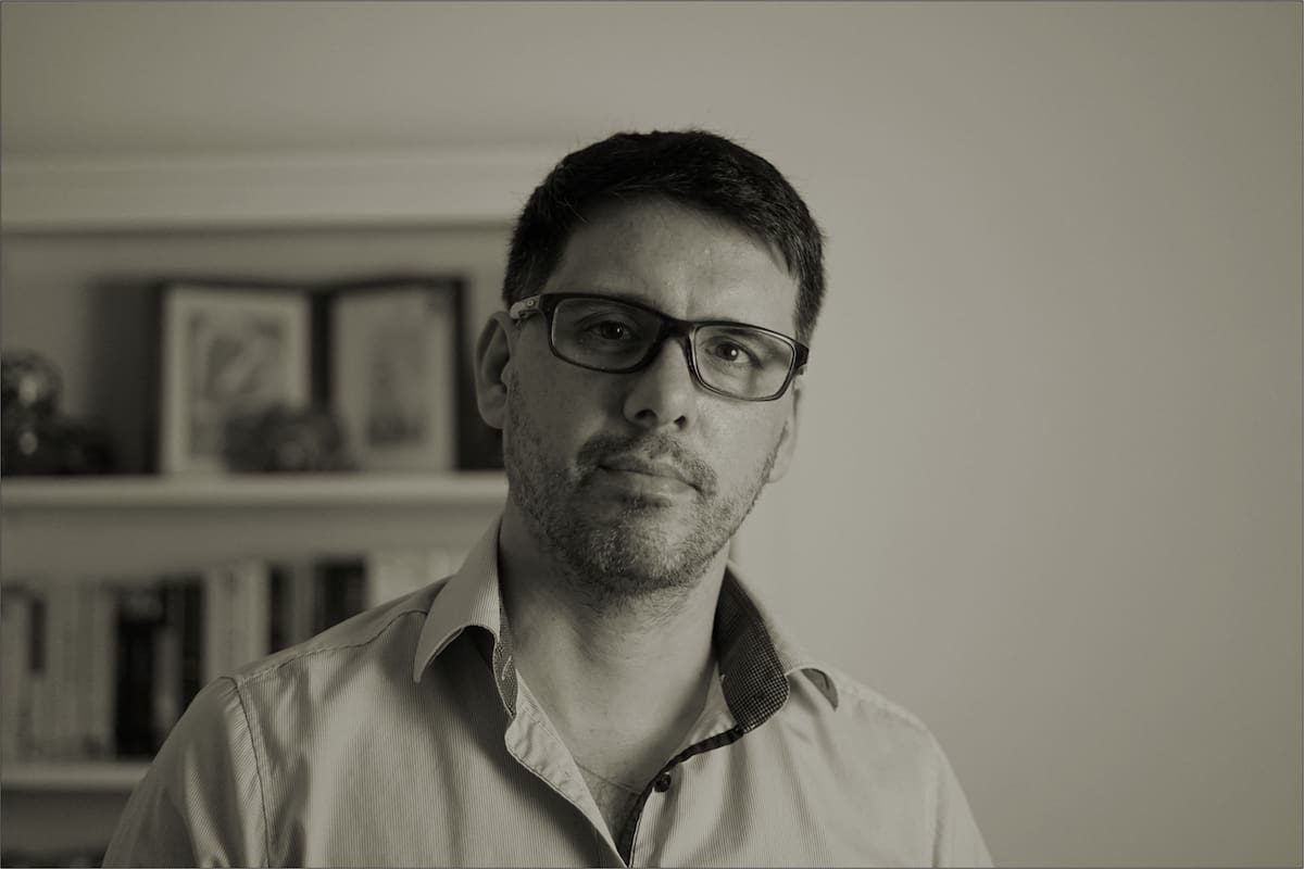 Mariano Alló, en su casa de Alemania