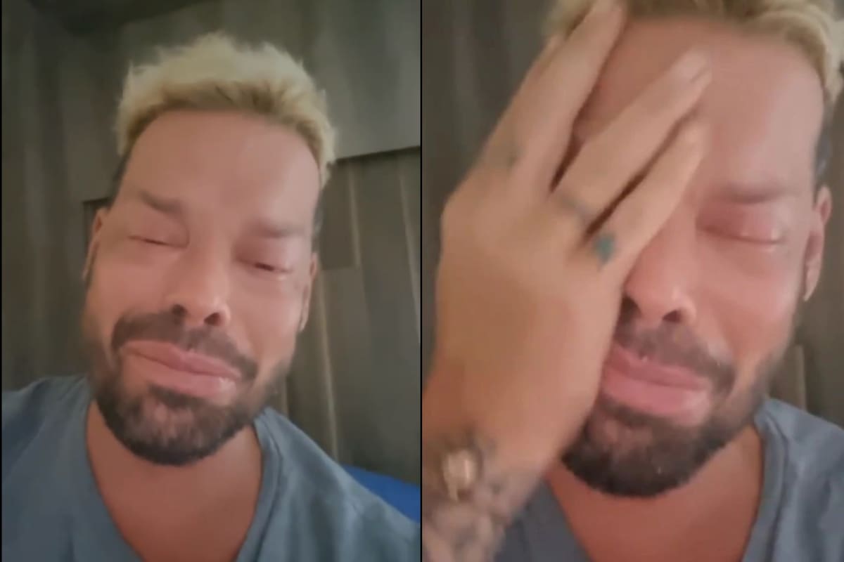 Mariano Caprarola mostró su desconsuelo frente a la muerte de su perro