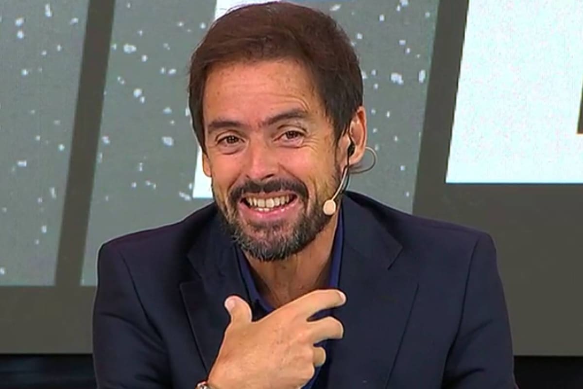 Mariano Closs comenzó su programa entre risas
