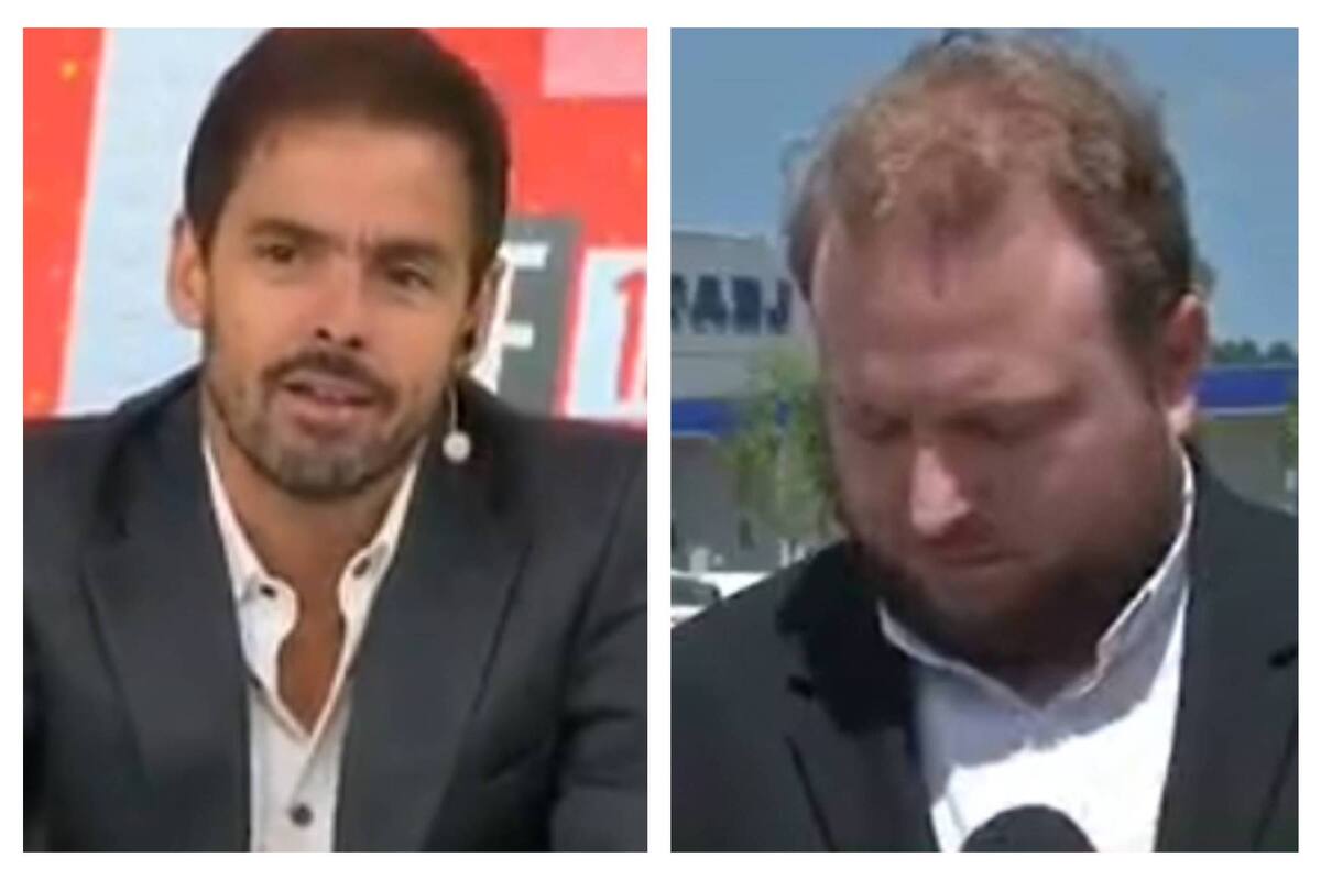 Mariano Closs pescó in fraganti a su compañero de equipo