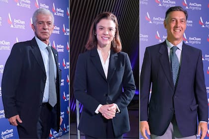 Mariano Cúneo Libarona, Abigail Dressler y Facundo Gómez Minujín