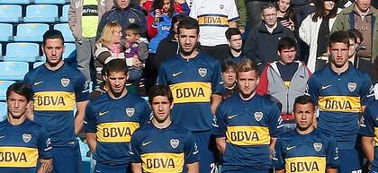 Mariano Echeverría, en sus primeras apariciones en el Mundo Boca