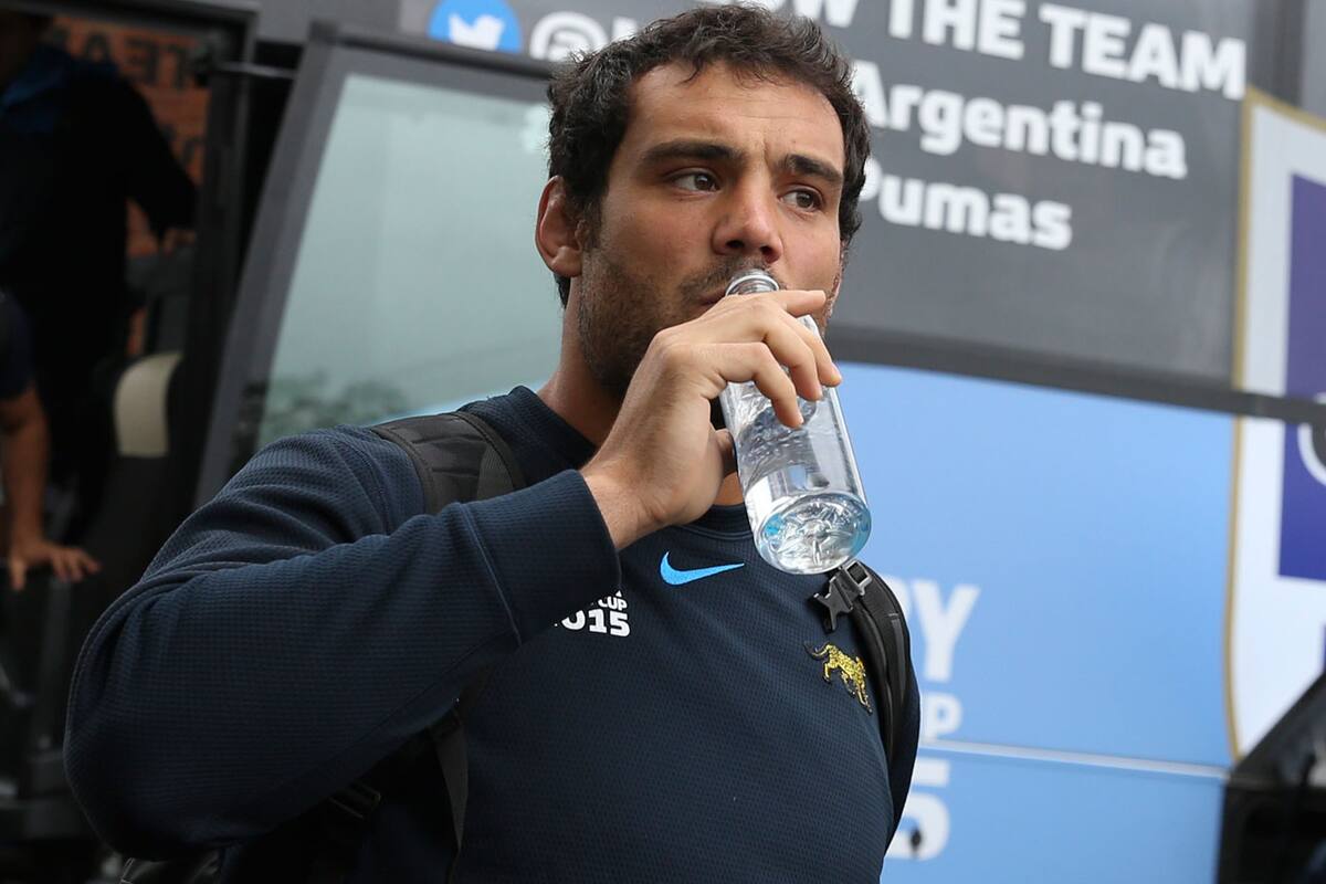 Mariano Galarza, durante el Mundial 2015