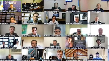Mariano Galpern (UIF) expone en el Juicio por los Cuadernos