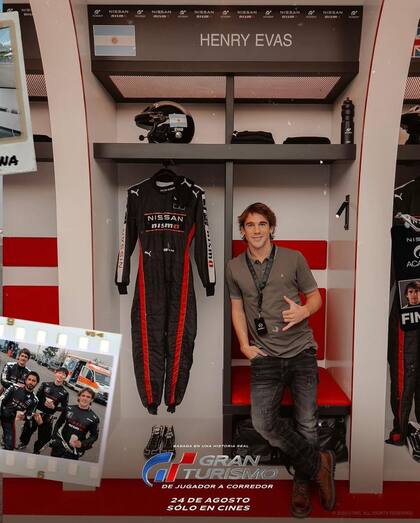 Mariano González integró el elenco de la película Gran Turismo, protagonizada por David Harbour, Orlando Bloom y Geri Halliwell