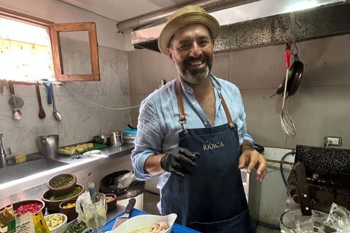 Mariano Iúdica volcado de lleno al mundo gastronómico