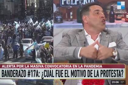 Mariano Iudica y el equipo de Polémica en Bar debatió sobre la marcha de ayer en todo el país