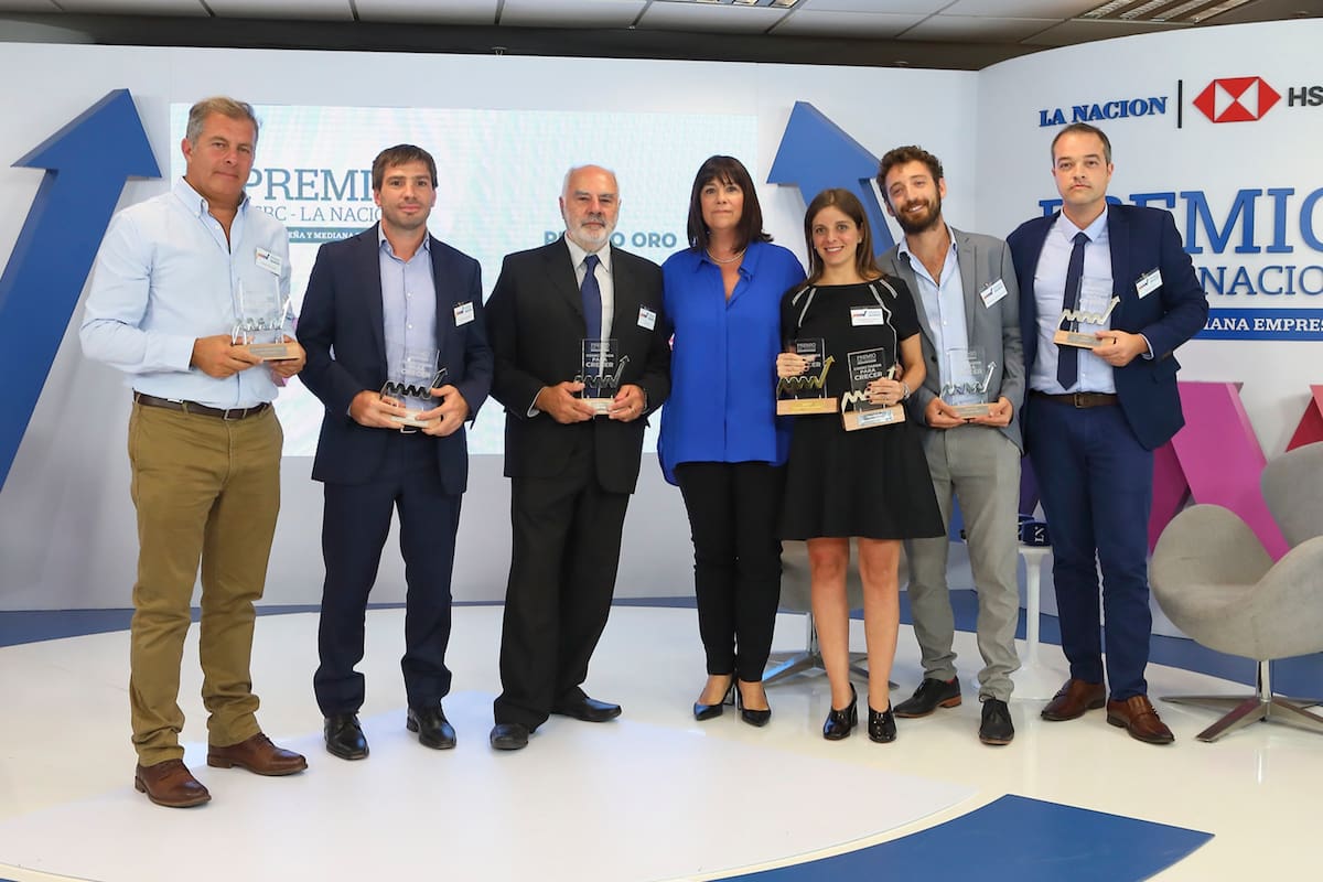 Mariano Jaureguiberry (Finca Balcarce); Santiago Spector Mentasti (BDEV-Verifarma); Gerado López (Nanotek); Patricia Bindi (HSBC); María Eugenia Prado (Transporte Fríos del Norte); Nicolás Wertheimer (Agua Segura) y Adrián Rovetto (Terragene)