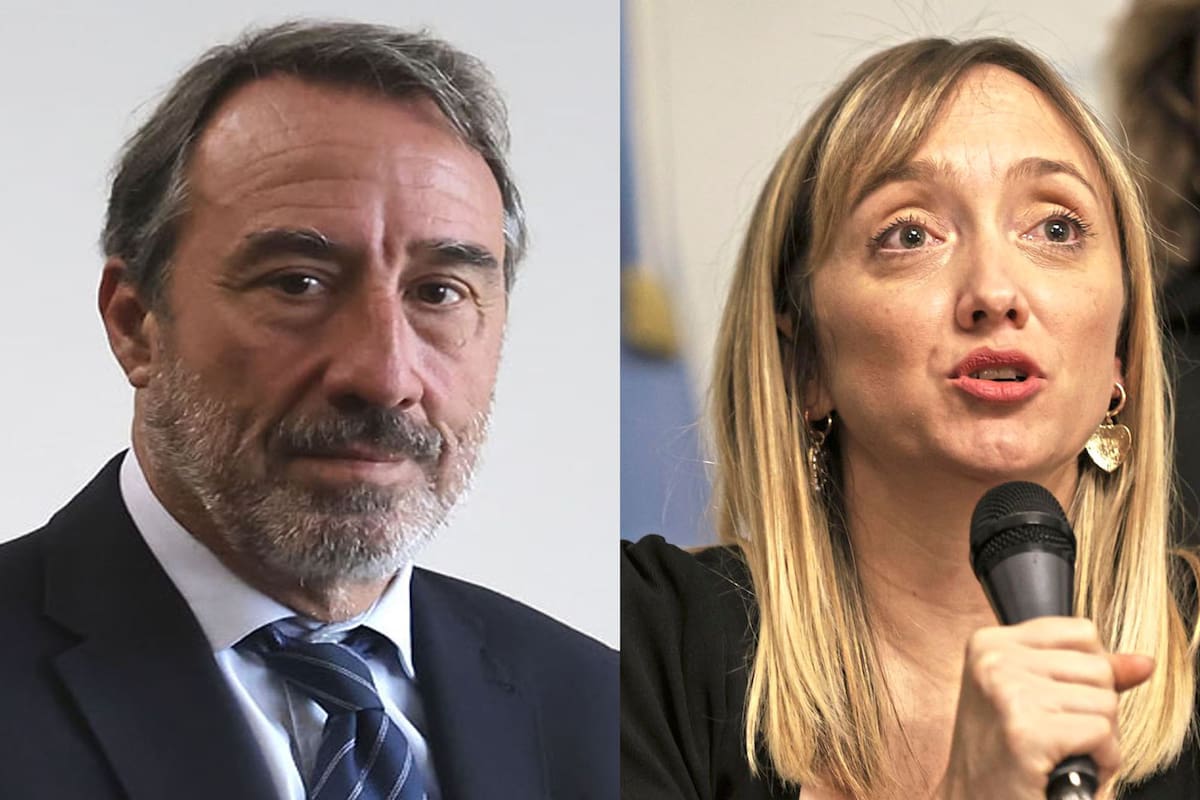 Mariano Llorens y Anabel Fenandez Sagasti