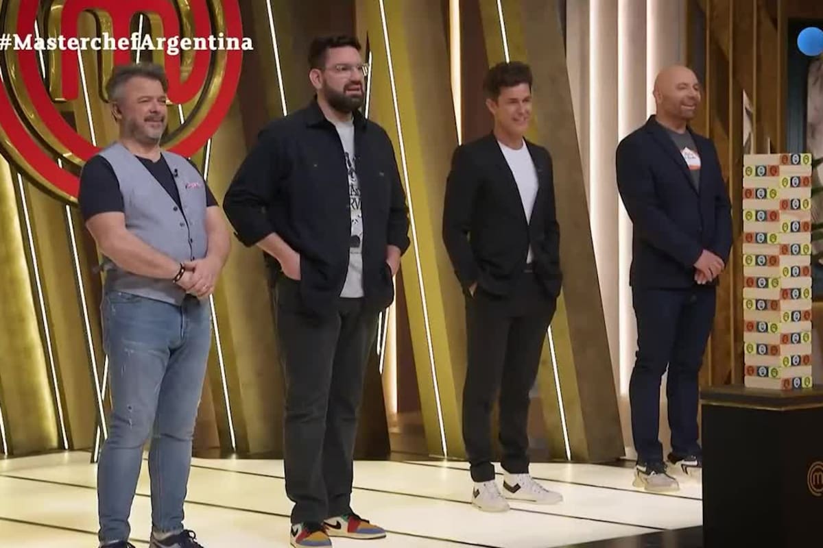 Mariano Martínez asistió como ayudante de lujo en MasterChef