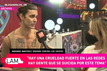 Mariano Martínez habló sobre una fuerte experiencia de vida que tuvo a los nueve años