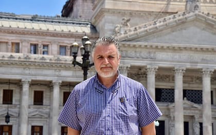 Mariano Moreno, secretario general del Centro de Patrones y Oficiales Fluviales, de Pesca y de Cabotaje Marítimo
