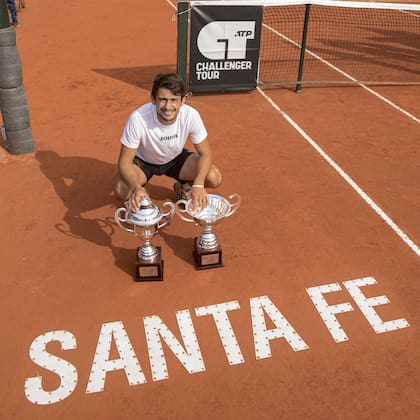 Mariano Navone, campeón del Challenger en Santa Fe