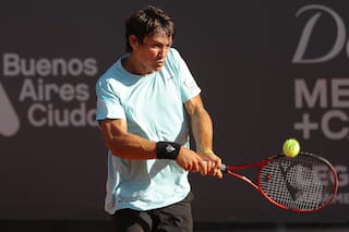 Mariano Navone, la agradable sorpresa en la primera jornada del Challenger Buenos Aires