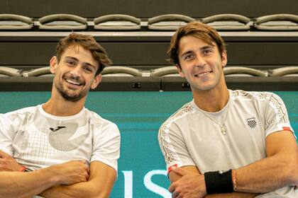 Mariano Navone y Tomás Etcheverry debutan este jueves en el Masters 1000 de Indian Wells, con poca presencia argentina