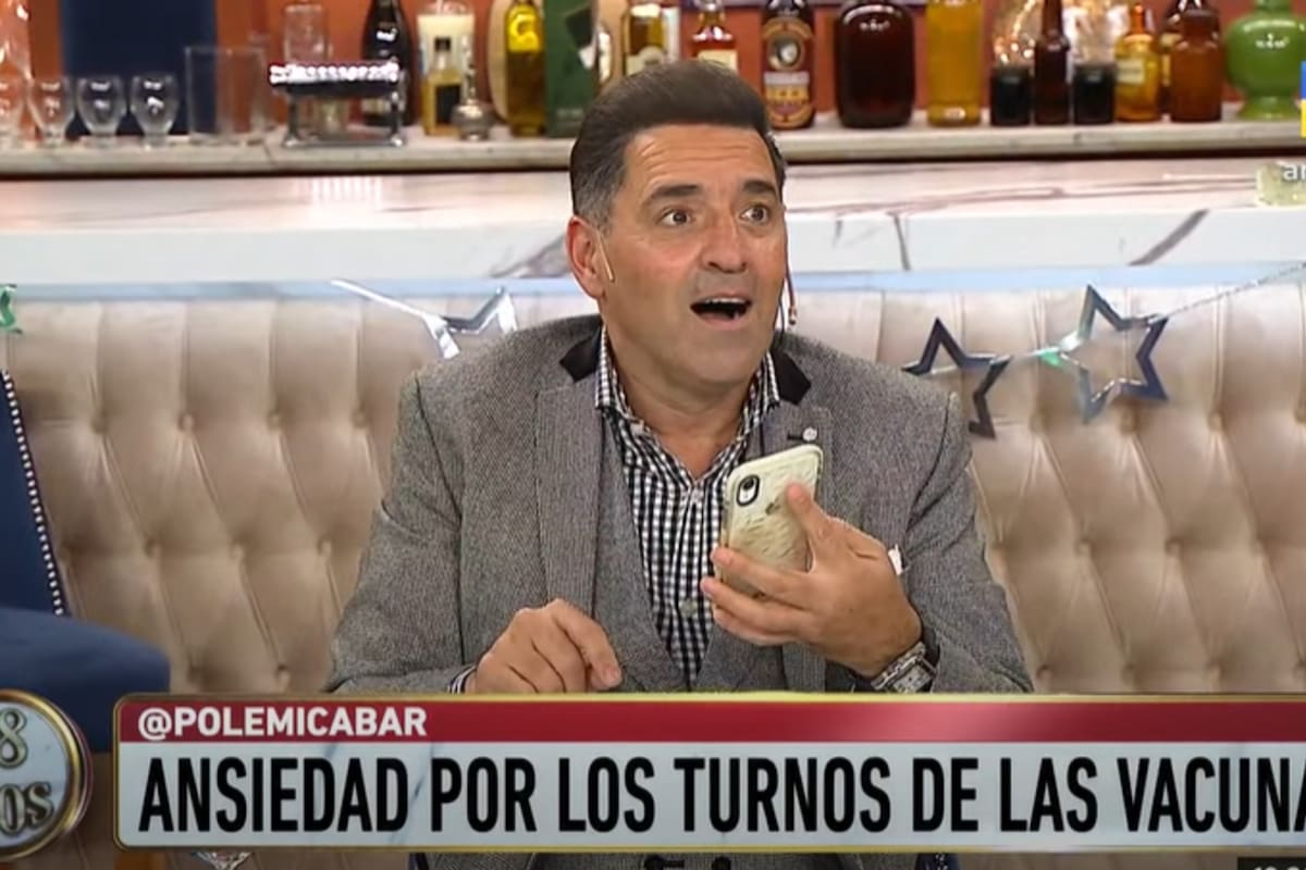 Mariano recibió el turno mientras se encontraba al aire del programa. Fuente: América
