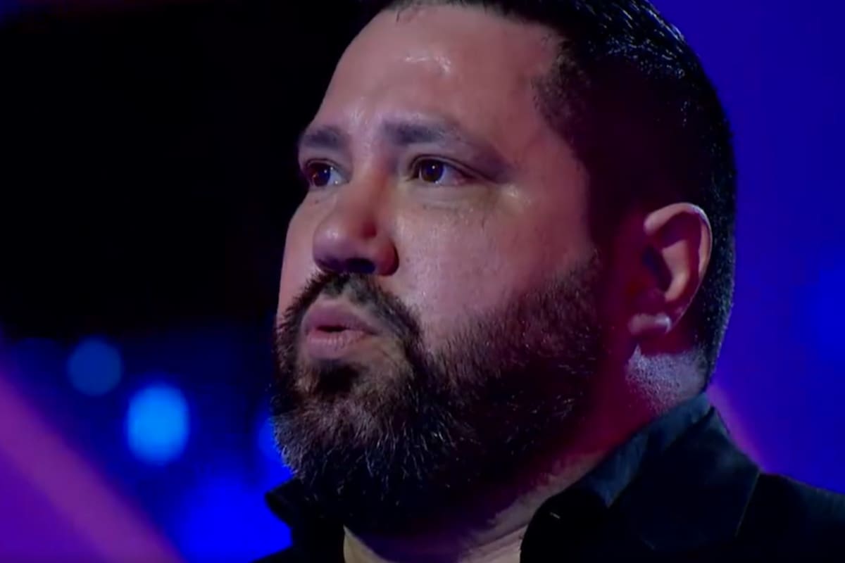 Mariano Rodríguez, oriundo de Lanús, comenzó entre lágrimas pero logró sorprender al jurado