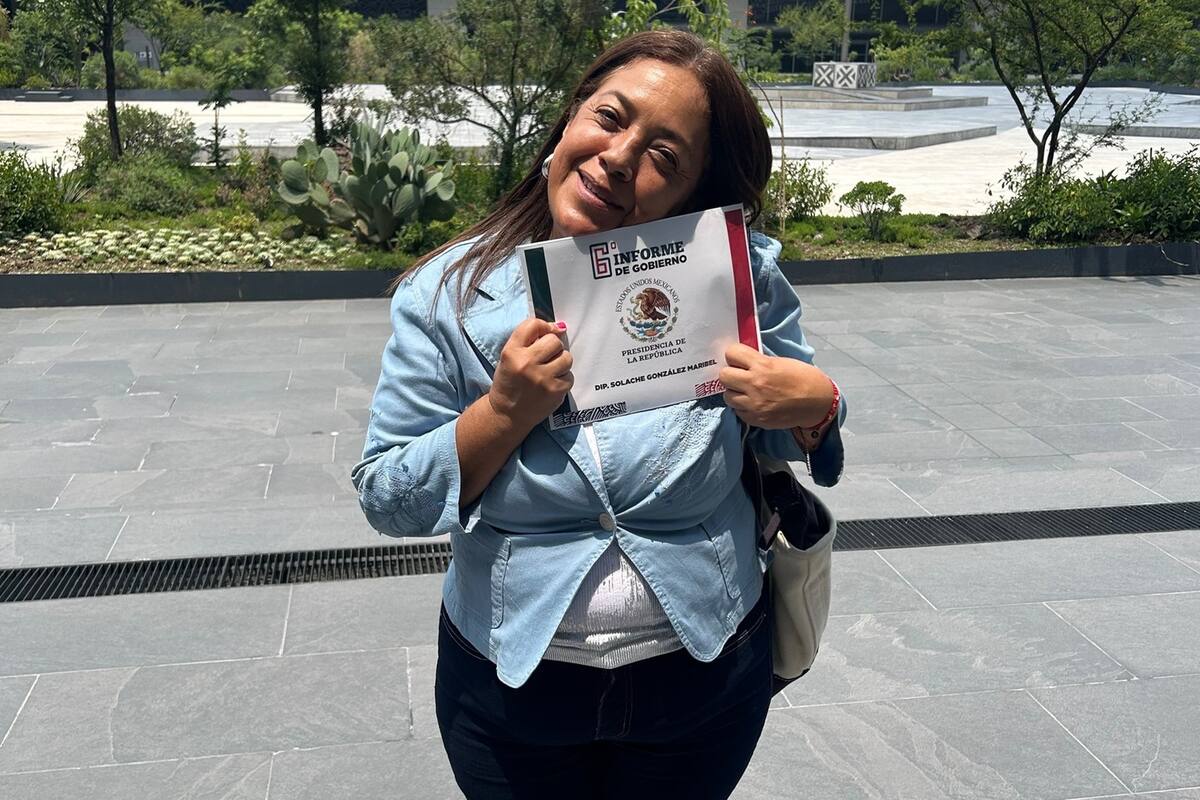 Maribel Solache compartió la noticia en sus redes sociales