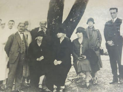 Marie Curie de visita en Belo Horizonte en 1926