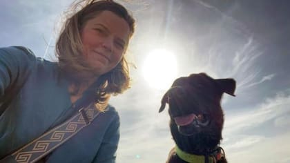 Marieke Pepers afirma que se le ocurren las mejores ideas mientras pasea a su perro.