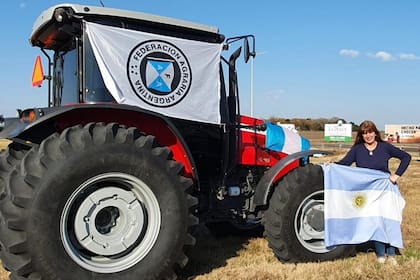 Mariela Gallinger, presidenta de la filial Crespo, de Entre Ríos, de Federación Agraria Argentina (FAA)