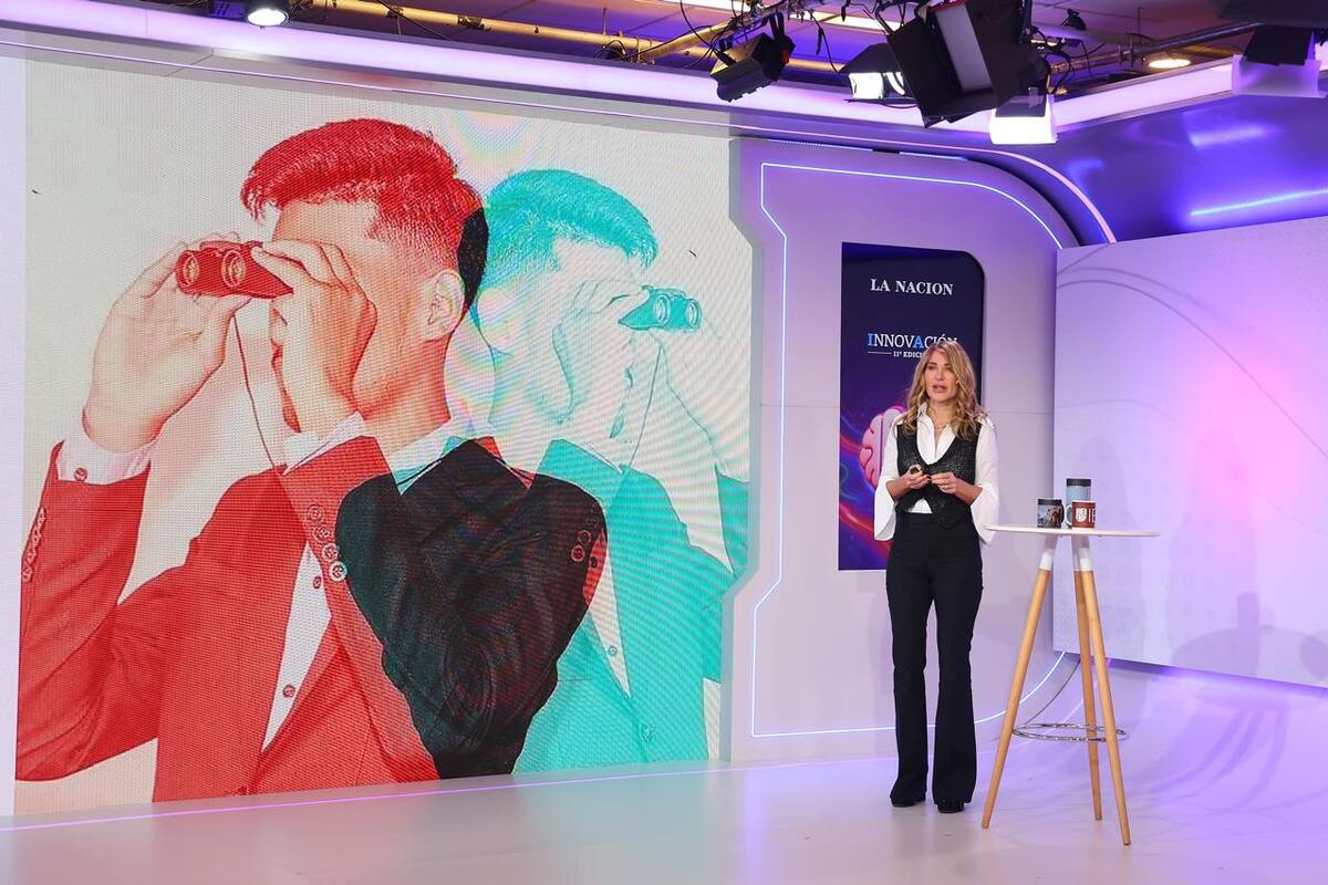 Mariela Mociulsky, CEO de Trendsity durante su presentación